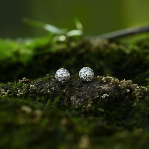 Fashion Stud <b>Earrings</b> 316L Stainless Steel PVD Gold Plating Sustainable Resistant Round Design - Product Image 3