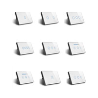 Interrupteur mural tactile intelligent Wi-Fi 250V 10A standard AU/US pour appareils électroménagers, compatible Tuya Alexa, avec variateur de lumière - Vente en gros