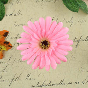 Fiori di Gerbera in Seta all'Ingrosso per Copricapo Bohemien, Accessorio per Capelli da Mare e Vacanza, Teste di Margherite Gerbera - Product Image 5