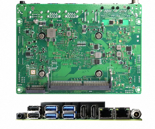 Original Genuine Wholesale 3.5 Inch Fanless Motherboard J6412 Motherboard Mini Pc With 2 RJ45 LAN 6 Com 2HD EDP