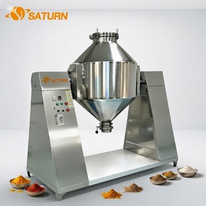 Miscelatore Automatico Multifunzionale a Tamburo <span class=keywords><strong>SATURN</strong></span> in Acciaio Inox per Alimenti con Motore 220V per Detersivi in Polvere e Prodotti Chimici - Product Image 1