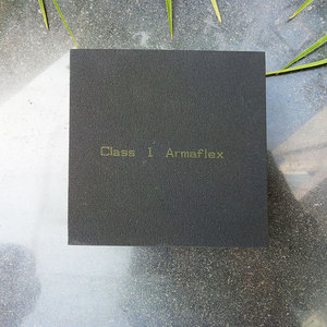 Panneau en caoutchouc et plastique isolant thermique de qualité B1 Arles & Floss, ignifuge, insonorisant, feuille d'éponge en aluminium, rectangulaire - Product Image 4