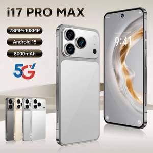 โทรศัพท์ I17ของแท้17 PRO MAX Neuf 6.9นิ้ว12GB + 512GB iOS ICON smartphone 8-core celulares 16 PRO MAX Unlock โทรศัพท์มือถือ - Product Image 3