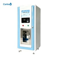 Distributeur d'eau entièrement automatique avec fonction de purification et options de paiement multiples pour salle de sport