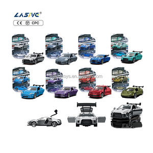 LASIVE TOYS 1:60 Mini Draagbare Maat Drie-Deurs Openbaar Ontwerp Trek-Achter Die-cast Auto Speelgoed CE Gecertificeerd voor Kinderen - Product Image 2