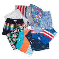 Shorts et maillots de bain décontractés pour hommes Séchage rapide Polyester Spandex Surf Variété Lettre Fruit Print Plus Size