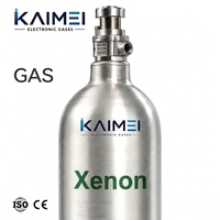 Gas Xenón de Alta Pureza Xe Grado Semiconductor para Implantación Iónica y Grabado por Plasma Precio de Fábrica