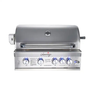 Hiện đại thương mại di động ngoài trời nhà bếp với gas BBQ nướng tủ lạnh được xây dựng trong đảo cho thịt nướng - Product Image 5