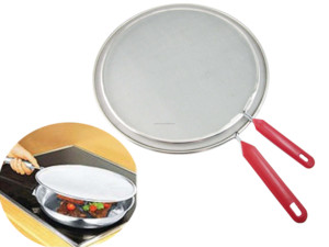 <span class=keywords><strong>Sartén</strong></span> de acero inoxidable para cocinar, protector contra salpicaduras, pantalla <span class=keywords><strong>antisalpicaduras</strong></span> - Product Image 4