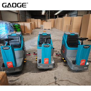 Autolaveuse autoportée GAOGE X68 à batterie avec balai de 900 mm, laveuse-sécheuse commerciale pour centre commercial - Product Image 2