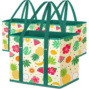 Échantillon gratuit Sac à main de plage en paille tressée pour l'été chaud Couleur contrastée Creux Mode Personnalisé Crochet Sac de voyage - Product Image 2