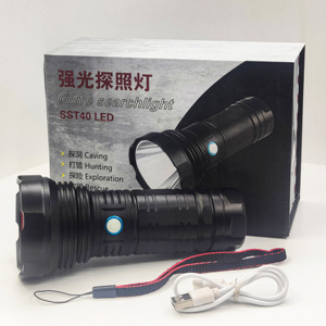 360 Light Super Bright Linterna Taschenlampe <strong>Torch</strong> <strong>Projector</strong> <strong>Powerful</strong> Led Flashlight With Rechargeable Battery - Product Image 1
