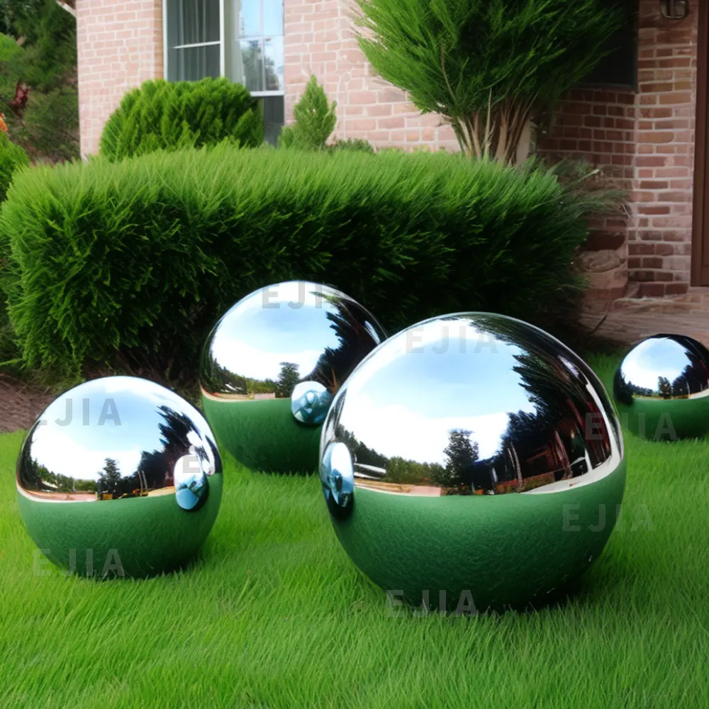 Boules de miroir disco géantes à grosses bulles brillantes argentées Boule de miroir gonflable en gros