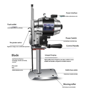 Vertical Straight Knife Cloth Cutting Machine Clothing Leather Paper Scissors Automatic Grinding Knife - Product Image 4