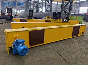 Accessoires de pont roulant à poutre simple de 10 tonnes, 15 tonnes, 20 tonnes, chariot de fin de pont roulant avec roue et moteur - Product Image 2