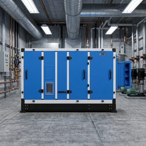 Unité de traitement d'air industrielle (UTA) - Système CVC - Équipement commercial de distribution d'air, de ventilation, de refroidissement et de chauffage - Product Image 1