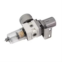 AW2000-02 de régulateur de filtre à air Type SMC Unité de traitement de la source d'air Filtre Régulateur pneumatique Séparateur d'huile et d'eau