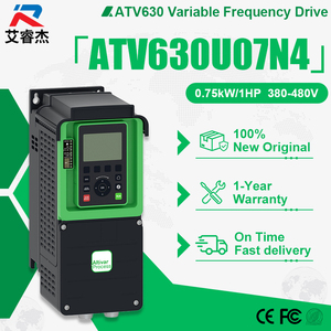Original New Schneider ATV630U07N4 Variable Speed Drive 3 Phase 380V-480V 0.75kW 1HP Altivar Process ATV630 Frequency Inverter - Product Image 1