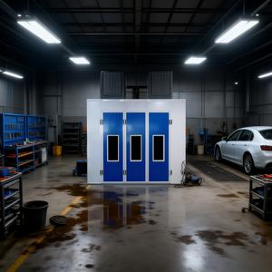 Cabina <span class=keywords><strong>de</strong></span> Pintura con Calefacción Eléctrica Económica |   Solución <span class=keywords><strong>de</strong></span> Panadería Rentable para Empresas Pequeñas <span class=keywords><strong>de</strong></span> Reparación <span class=keywords><strong>de</strong></span> Automóviles - Product Image 1