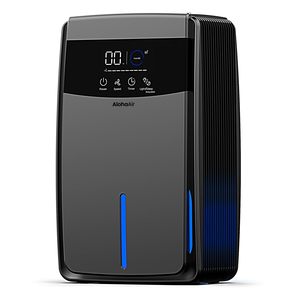 Deshumidificadores para el hogar 95 oz <span class=keywords><strong>Deshumidificador</strong></span> pequeño para habitación Deshumidificadores silenciosos para baño Dormitorio 7 colores Luz nocturna - Product Image 1