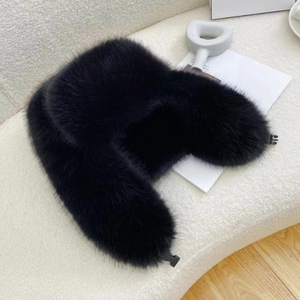 Aviator Mũ mù<span class=keywords><strong>a</strong></span> đông ngoài trời ấm dày tuyết trượt tuyết earflap Trapper Mũ Chiến Dịch Lông Mù<span class=keywords><strong>a</strong></span> Đông Trooper <span class=keywords><strong>hat</strong></span> - Product Image 4