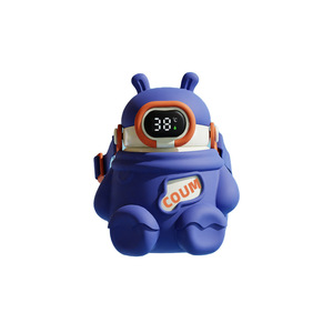 Momo Rabbit Smart Thermos Cup 316 Stainless Steel Temperature Display Crossbody Kids Drinkware - Product Image 5