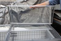 Congélateur coffre à porte coulissante SS304 pour bar