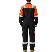 Combinaison de vêtements de travail Fr personnalisée la plus vendue avec des bandes réfléchissantes pour champ pétrolifère