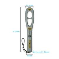 Petit scanner 3D portable et étanche personnalisé, équipement de contrôle d'inspection léger pour l'extérieur, détecteur de métaux