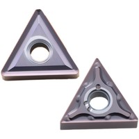 Lames/inserts triangulaires industriels de la série TNMG, support OEM personnalisé, pièces de fraisage CNC, tournage, 45HRC DLC 12mm carbure
