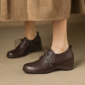 Nuevos Botines Impermeables de Piel de Oveja y Cordero con Cremallera Lateral en Color Sólido, Casuales, Cálidos, Modernos y Versátiles para Mujer - Product Image 4