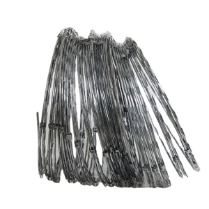<span class=keywords><strong>Alambre</strong></span> <span class=keywords><strong>de</strong></span> púas <span class=keywords><strong>de</strong></span> hierro galvanizado en caliente Sanxing BTO-22 CBT 60/65 con revestimiento <span class=keywords><strong>de</strong></span> PVC, rollos <span class=keywords><strong>de</strong></span> <span class=keywords><strong>alambre</strong></span> <span class=keywords><strong>de</strong></span> púas <span class=keywords><strong>de</strong></span> una sola hoja plateada <span class=keywords><strong>de</strong></span> 12-65 mm - Product Image 6