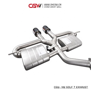 Phụ Tùng Ô Tô Tùy Chỉnh Hiệu Suất Ống Xả Valvetronic Mẹo Bóng Muffler Cho VW Golf MK 7 7.5 1.4T 1.6 Năm 2014 + - Product Image 5