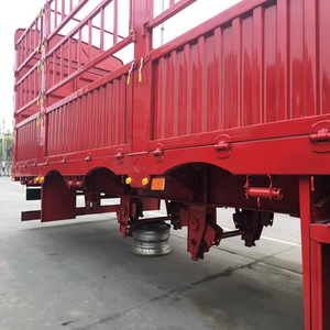 ZHONGSHENGTIANQI 2 & 3 essieux élevage semi-remorque 150 KG charge utile pour le transport d'entrepôt agricole conception de clôture latérale durable - Product Image 3