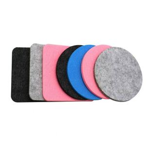 แผ่นรองแก้วสักหลาดทรงกลมขายดีที่สุด สำหรับกาแฟ ชา เครื่องดื่มร้อน แก้วน้ำ โต๊ะอาหาร - Product Image 6