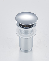 Vanne Click Clack G1-1/4 en laiton pour lavabo de salle de bain, siphon anti-odeur facile à nettoyer, filtre de lavabo