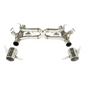 Escape Valvetronic de Acero Inoxidable Vortex para Ferrari 488 GTB Spider, Silenciador de Alto Rendimiento con Tubo en X y Puntas - Product Image 1