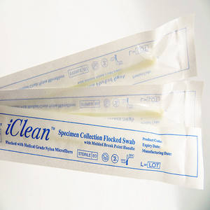 IClean prueba de ADN de colección de muestras nasal rebaño de la nasofaringe muestras de nylon flocado hisopo nasal - Product Image 5