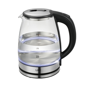 Hervidor de Agua Digital de Vidrio de 1.8L con Control de Temperatura, Inalámbrico, Función para Mantener Caliente, Apagado Automático, para Uso Doméstico y Hotelero - Product Image 4