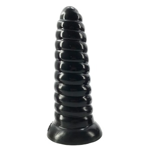 FAAK 25cm Long Silicone <b>Dildo</b> with Big Cup Strong Suction Butt Plug for Famale - Product Image 3