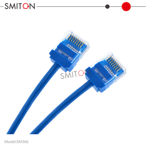 Cat6 cáp <span class=keywords><strong>Ethernet</strong></span> 0.25M-5M tốc độ cao 40Gbps 2000MHz siêu mỏng Cat6 cáp LAN <span class=keywords><strong>Internet</strong></span> mạng dây - Product Image 5