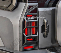 Meilleures ventes de couvre-feux arrière de voiture en ABS noir, couvre-feux arrière Jetour T2 pour Jetour Traveler T2 2024