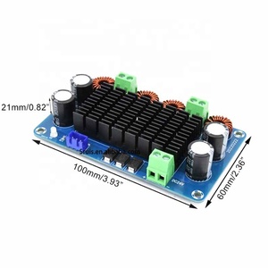 XH-A284 <span class=keywords><strong>Audio</strong></span> Daya Tinggi Papan Amplifier Suara Panggung Papan Amplifier Suara 24V <span class=keywords><strong>Output</strong></span> 150W + 150W - Product Image 3