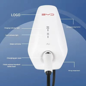 Chargeur de voiture électrique intelligent BYD pour maison, 7 kW, puissance réglable, GB 220V, borne de recharge murale pour garage, WrightCharge - Product Image 3