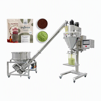 Machine de remplissage automatique de poudre pour sachets et doypacks, pour détergents, assaisonnements et amidon, capacités 30g, 25kg, 500g