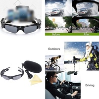 Lunettes de randonnée intelligentes avec écouteurs stéréo sans fil, protection UV, verres polarisés, lunettes de soleil et écouteurs