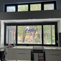 NOA NAMI MiamiDADE Florida fenêtre coulissante en aluminium fenêtres coulissantes résistant aux chocs fenêtre en verre d'ouragan