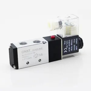 Pilot G1/4 Pneumatic Solenoid Valve Air Air Control Valve 4V210-08 Internally Piloted Acting Type AC 220V 110V DC 24V 12V 5/2