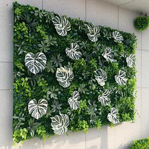 Panel de Pared Verde Artificial Realista Personalizado Jardín <span class=keywords><strong>Vertical</strong></span> con Césped Sintético para Uso Doméstico y Comercial - Product Image 6