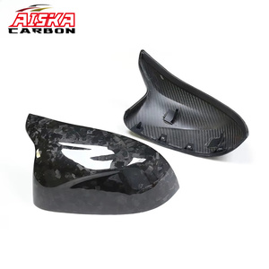 Carcasa de Espejo Lateral con Clip de Fibra de Carbono Real Forjada AISKA para BMW X3M F97 X4M F98 X5M X6M <span class=keywords><strong>X96</strong></span> X7M - Product Image 1